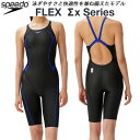 【全品ポイント2倍+最大1500円OFFクーポン】スピード speedo レディース 競泳水着 国際水泳連盟承認 スパッツ FLEXΣX オープンバック SCW...