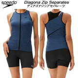 ʥݥ3+оݾ10OFFۥԡ speedo ǥ եåȥͥ ѥ졼 DIAGONA ZIP SEPARATES SFW22250 XB