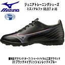 【スグに使える全品10%OFFクーポン】ミズノ MIZUNO サッカー トレーニングシューズ ジュニア ミズノ アルファ SELECT Jr AS P1GE23...