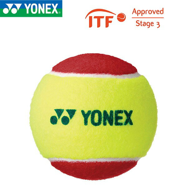 【全品ポイント3倍+3点以上で5%OFFクーポン】ヨネックス YONEX テニス 【バラ1球売り】 マッスル パワー ボール 20 ジュニア専用 TMP20