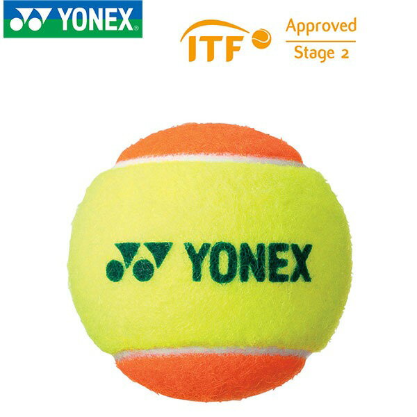 【全品ポイント3倍+最大700円OFFクーポン】ヨネックス YONEX テニス 【バラ1球売り】 マッスル パワー ボール 30 ジュニア専用 TMP30