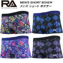 【楽天会員P5倍+全品5%OFFクーポン】RA メンズ 競泳水着 練習用 SHORT BOXER U CUT RA523-BINVR