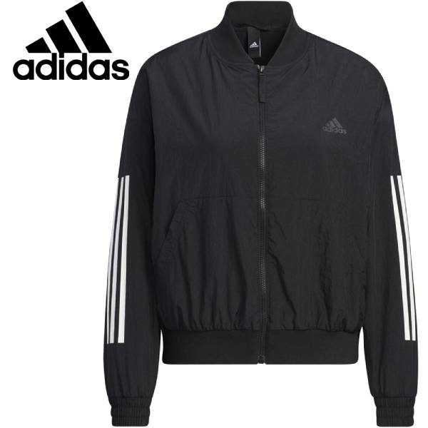 アディダス ウィンドブレーカー レディース 【全品ポイント3倍+最大700円OFFクーポン】アディダス adidas スポーツウェア レディース トレーニングシャツ W MH WV BOMBER SS817 HM7071