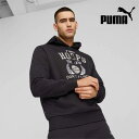 【全品ポイント5倍+選べるクーポン】プーマ PUMA メンズ バスケットボールウエアー BLUEPRINT グラフィック ブースター フーディー 622083 02