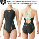 【全品ポイント3倍+最大999円OFFクーポン】アリーナ arena レディース 競泳水着 国際水泳連盟承認 ワンピース セイフリーバック 着やストラップ AQ...