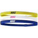 【全品ポイント3倍+対象商品10％OFF】ナイキ NIKE スポーツアクセサリー エラスティックヘッドバンド2.0 3本P BN2075 703