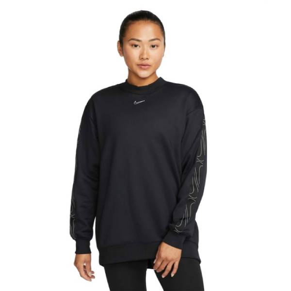 ナイキ パーカー レディース 【全品10%OFFクーポン】ナイキ NIKE レディース スウェット ウィメンズ TF オール タイム TAPIN L/S クルー DQ5514 010