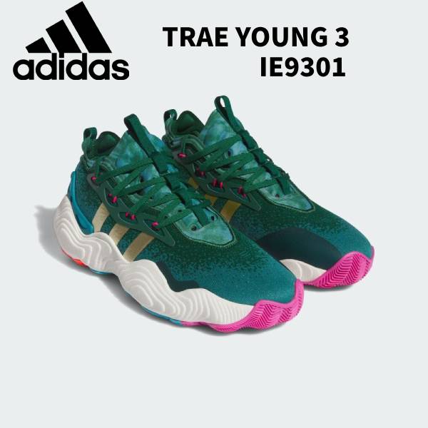 【全品ポイント3倍+最大700円OFFクーポン】アディダス adidas メンズ バスケットボールシューズ トレイ・ヤング 3 Trae Young 3 IE9301