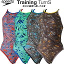 【全品ポイント2倍&最大1500円OFFクーポン】スピード speedo レディース 競泳水着 練習用 VILLE TURNS SUIT ENDURANCE ECO STW02402
