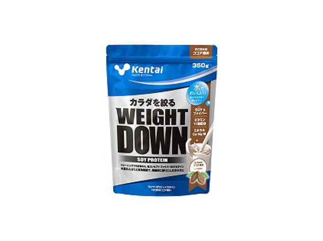 健康体力研修所 ソイプロテイン ココア風味 減量 350g ウェイトダウン ソイプロテイン Kentai K1140