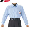 【エスエスケイ】 アンパイア 審判用品 審判用長袖メッシュシャツ【野球審判ウェア】 UPW015
