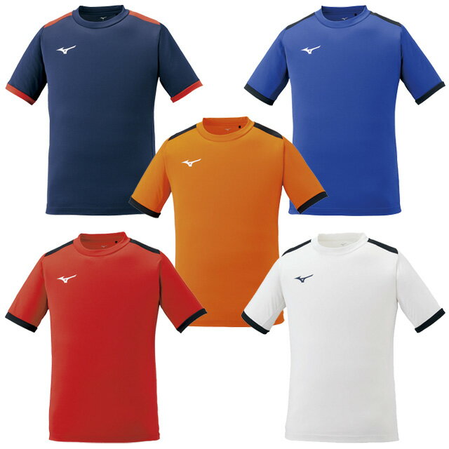 ミズノ サッカー フットサル フィールドシャツ 半袖 ユニセックス トレーニングウェア Tシャツ P2MA1020 【1枚までメール便可】