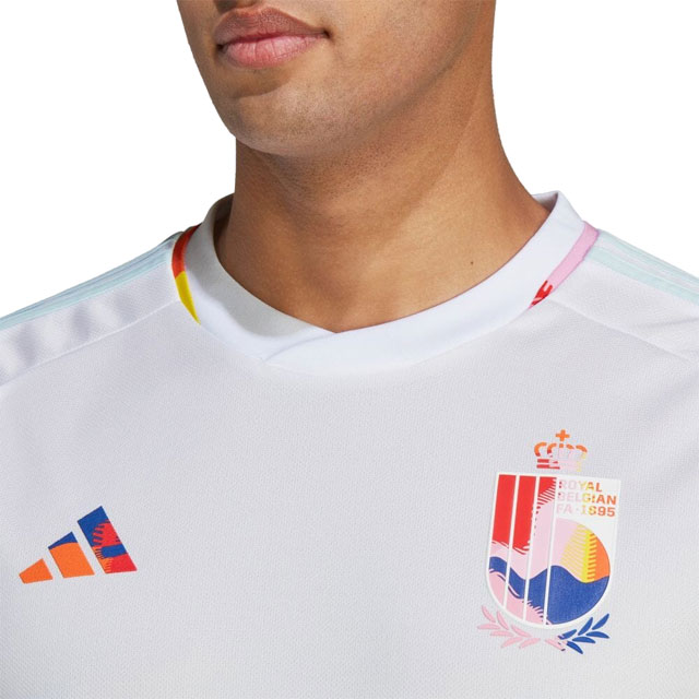 アディダス ベルギー代表 22 アウェイ レプリカユニフォーム ホワイト サッカー レプリカウェア 【adidas2022FW】 KGP82-HK5034 ※QATARネット通販 サッカー 用品 セール