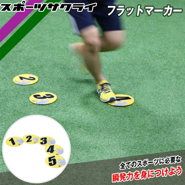 乐天商城 - フィールドフォース フラットマーカー 体幹トレーニング 瞬発力アップ 体幹強化 自主練習 FFMC-5