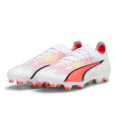 種別 サッカースパイク メーカー名 プーマ（PUMA） カラー 01/プーマホワイト 特徴 プーマ 【BREAK THROUGH Pack/ブレイクスルーパック】！ ■PWRTAPE 足の甲に沿ってアッパー内部に施されたPWRTAPEが足の動きをサポート。 全体のフィッティングの向上にも貢献。 アッパーの保形性もパワーテープによって実現。 ■ULTRAWEAVE 発的なスピードを生み出す超軽量で足馴染みの良いULTRAWAVEアッパー ■Formastrip 高いビジビリティを表現しつつ、横方向へのサポートを発揮する。 3DプリントでのFormastrip ■アウトソール 踏み出し時の力を逃さないSPEEDPLATE 対応グラウンド/天然芝、人工芝グラウンド ※ご注文前に必ずお読み下さい※ 当店の掲載商品は、当社が運営するショピングサイト、 実店舗（展示品含む）でも同時販売しておりますため、 同タイミングのご注文があった場合、商品がまれに欠品する場合がございます。 また、在庫表記については、注文手続きが可能な状態であってもメーカー在庫・実店舗在庫を共有しているため、 商品によっては入荷までお時間を頂く場合や商品が欠品している場合もございます。 あらかじめご了承の上ご注文ください。 メーカー希望小売価格はメーカーカタログに基づいて掲載して います