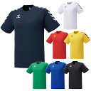 ヒュンメル サッカー フットサル ゲームシャツ 半袖 Tシャツ トレーニングウェア 吸汗速乾 HAG3017