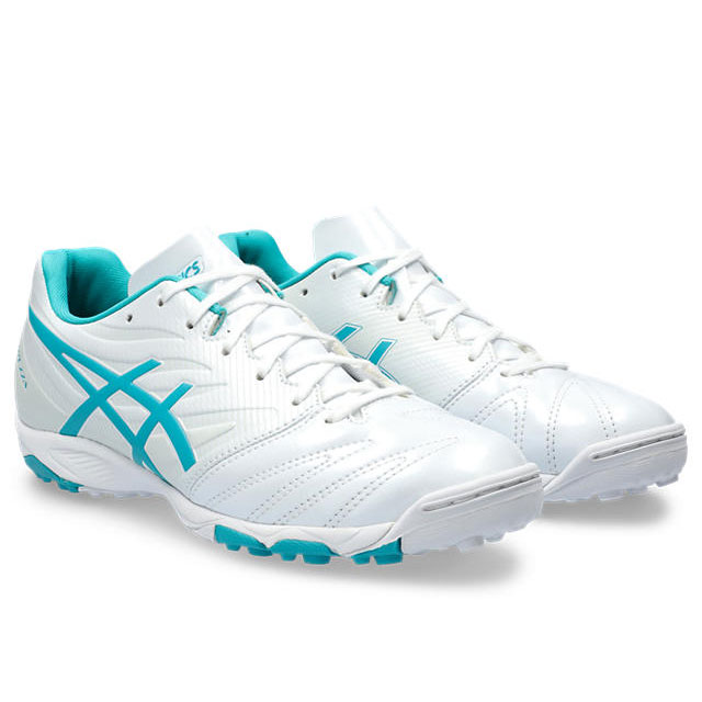 アシックス ジュニア ウルトレッツァ ULTREZZA 3 JR GS TF ホワイト ラグーン サッカー フットサル ターフシューズ トレシュー 【asics2023Q3】 1104A049-100