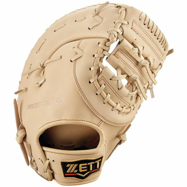 硬式グローブ ZETT ゼット ファーストミット プロステイタス 2201 野球 グローブ 硬式ミット 一般 大人 【硬式一塁手用】BPROFM433-3200