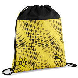 サッカー フットサル プーマ ドルトムント BVB フットボールコア ジムサック 約16L リュック かばん シューズバッグ イエロー 090134-01