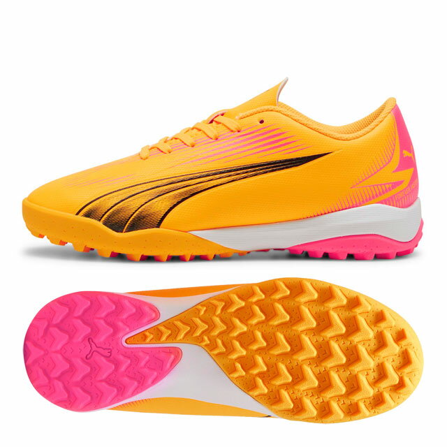 50％OFF！ プーマ ジュニア ウルトラ プレイ TT + Mid Jr サンストリーム サッカー フットサル ターフ..