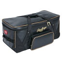 キャスターバッグ ローリングス チーム対応 約118L 大容量 遠征 移動 チーム 部活 合宿 旅行 野球 カバン ケース EBB14S01