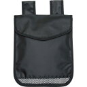 ユニックス 野球 審判用品 球審用 ボールバッグ スリムタイプ 雨よけフラップ付き 収納目安4球 ブラック BX8862