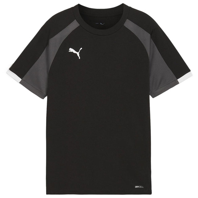 プーマ ジュニア INDIVIDUALLIGA SSシャツ JR プーマブラック サッカー フットサル トレーニングウェア プラシャツ 半袖 【PUMA2024...