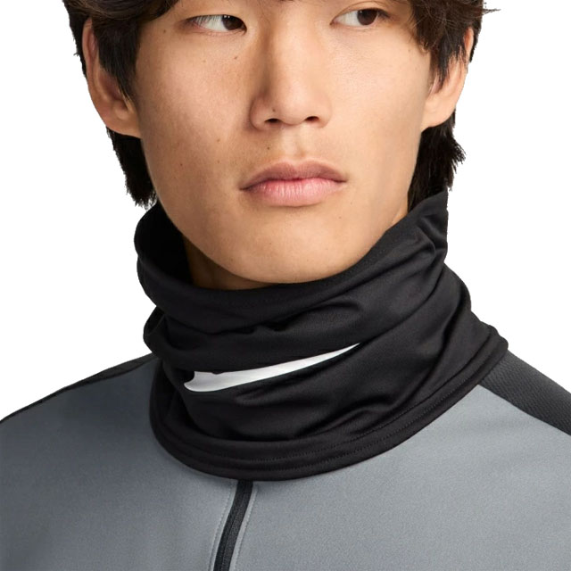 ナイキ Dri-FIT アカデミー ネックウォーマー ブラック ホワイト サッカー フットサル 小物 アクセサリ..