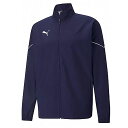 サッカー フットサル プーマ TEAMRISE ウーブンジャケット フルジップ ジップアップ ジャケット ピーコート 657644-06 ※返品・交換・キャンセ...
