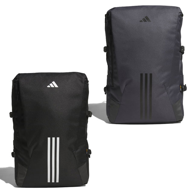 アディダス EPS イーピーエス スクエア バックパック ブラック 約35L サッカー かばん バッグ 遠征 通学 部活 KUB04