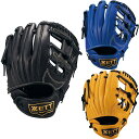 ZETT ゼット 少年軟式グラブ グランドヒーロー オールラウンド用 サイズSS 野球 グローブ 少年用 ジュニア キッズ 子供 BJGB76515(4)