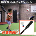 極太バット&ビッグシャトル フィールドフォース 幼児向け 練習バット FPBS-609B