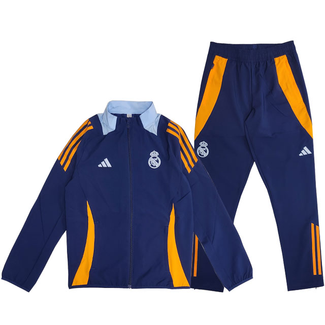 21%OFF! アディダス ジュニア レアル・マドリード プレゼンテーションジャケット トレーニングパンツ 上下セット サッカー ウェア JNN62-JNN64-JE1777