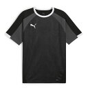 プーマ(puma) プーマ INDIVIDUALLIGA グラフィック SS シャツ ブラック グレー