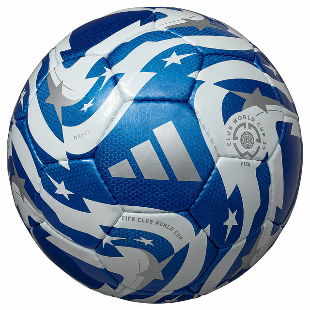 サッカーボール 5号球 アディダス ムンディアル・デ・クルーベス FIFA 25 リーグ JFA検定球 ブルー FIFAクラブワールドカップ2025 レプリカモデル (adidas2025ball) ADF514B