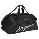 \最大2500円OFF限定クーポン配布中!/ サッカー フットサル プーマ FUNDAMENTAL スモール スポーツ バッグ ブラック ボストンバッグ ジムバッグ 部活 合宿 091187-01