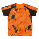 プーマ ジュニア INDIVIDUAL リーガ カモ 半袖 Tシャツ プーマブラック オレンジ サッカー フットサル トレーニングウェア プラシャツ 【PUMA...