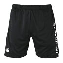 39%OFF! ニューバランス Black Out Fun & Play Edition ニットショーツ ブラック サッカー フットサル ウェア ショートパンツ 吸汗速乾性 AMS55201-BK(4)