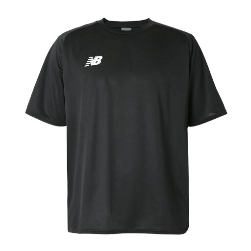 ニューバランス Black Out Fun & Play Edition ショートスリーブ Tシャツ ブラック サッカー フットサル トレーニングウェア 半袖 吸汗速乾 AMT55211-BK ニューバランス Black Out Fun & Play Edition ショートスリーブ Tシャツ ブラック サッカー フットサル トレーニングウェア 半袖 吸汗速乾 AMT55211-BK