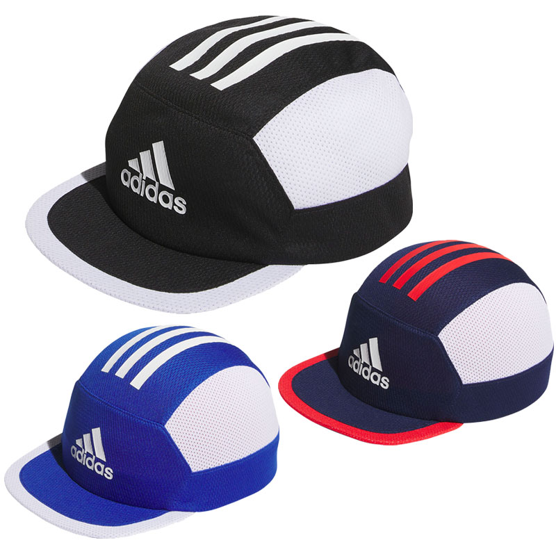 サッカー フットサル アディダス 51 キッズ ジュニア ソフトキャップ メッシュ 帽子 熱中症対策 日除け JMT53のサムネイル