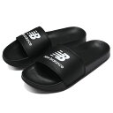 【取り寄せ商品】 スポーツサンダル ニューバランス 050 SLIDE ブラック ホワイト シャワーサンダル ビーチサンダル メンズ レディース 一般 大人 S...