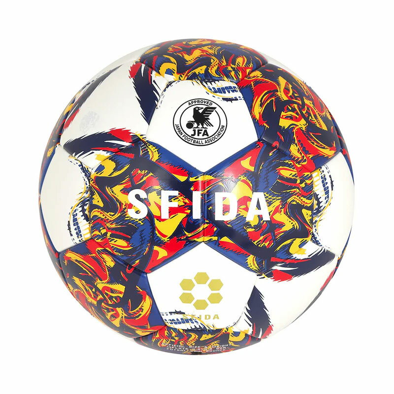 スフィーダ フットサルボール INFINITO RIMBA MATCH 4号球 ブルー レッド サーマル製法 JFA検定球 SB25..