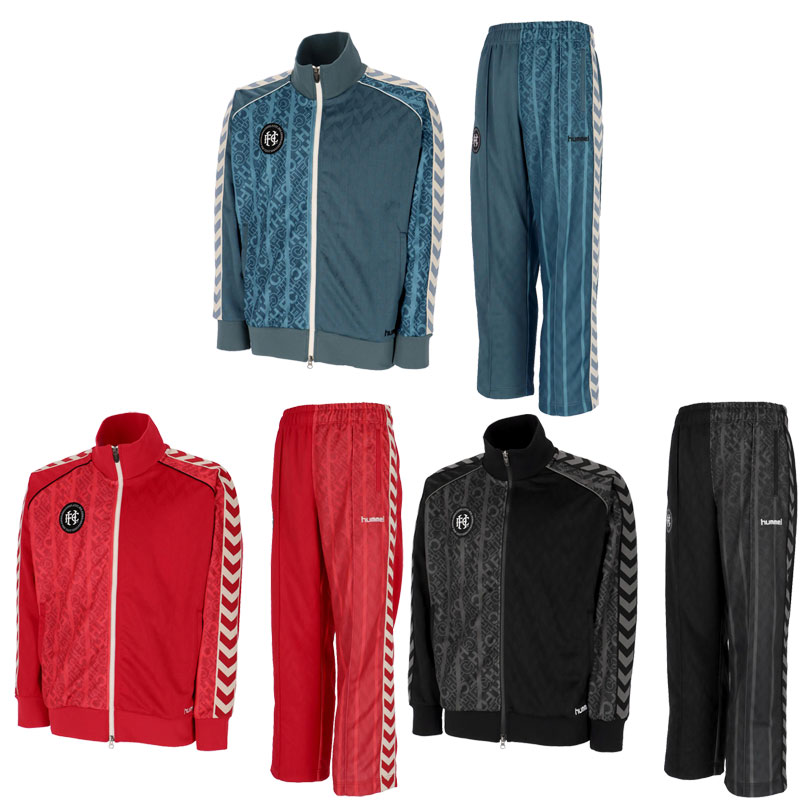 ヒュンメル H.FC トラックジャケット パンツ サッカー フットサル ウェア 上下セット セットアップ HAT2136-HAT2136P