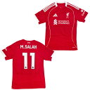 \最大2500円OFF限定クーポン配布中!/ アディダス リバプールFC ホーム レプリカ ユニフォーム レッド #11 モハメド・サラー サッカー レプリカウ...