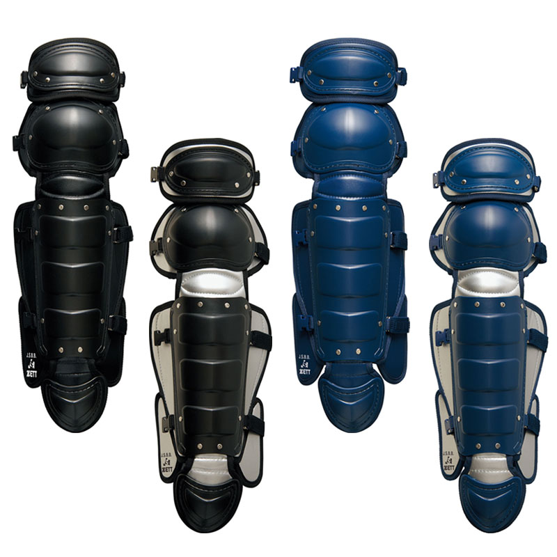 ゼット ZETT 軟式・ゴムソフト兼用レガーツ 防具 野球 ソフトボール キャッチャーギア 一般 大人 BLL4233