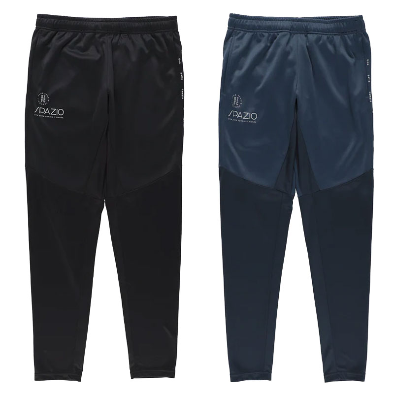 スパッツィオ サッカー フットサル 脇パネル ロゴ スリムパンツ ロングパンツ SPAZIO2025FW GE1130