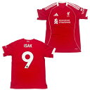 \最大2500円OFF限定クーポン配布中!/ アディダス リバプールFC ホーム レプリカ ユニフォーム レッド #9 アレクサンデル・イサク サッカー レプリ...