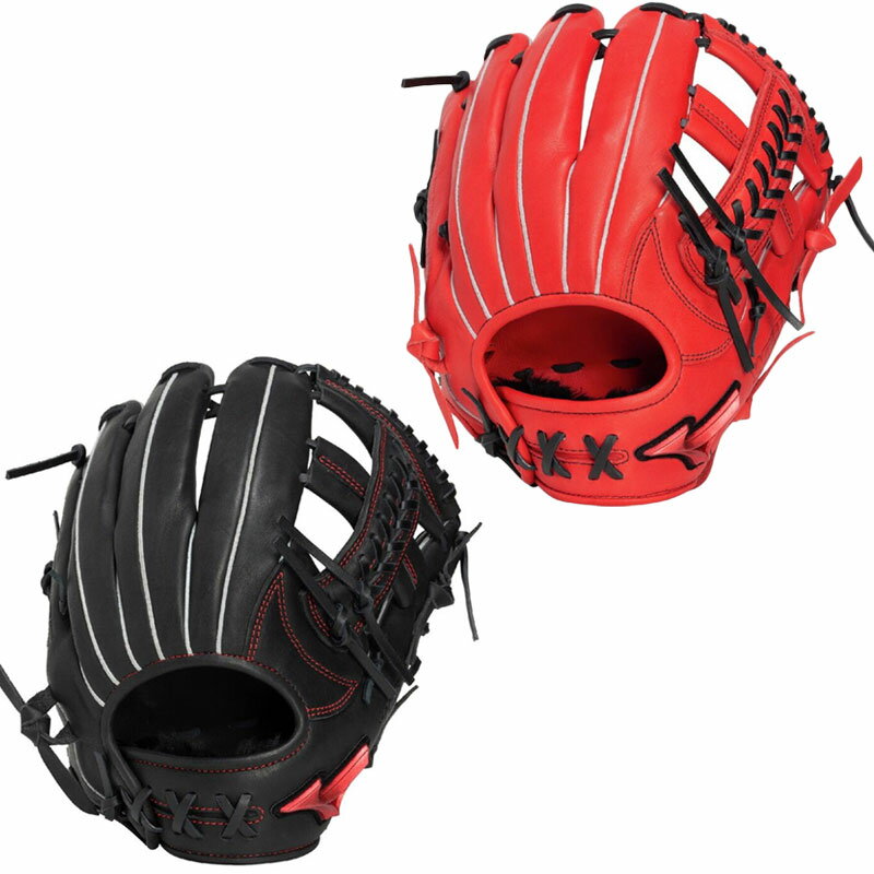 ＼期間限定！当店オリジナルグラブ袋プレゼント！／ 軟式グローブ ミズノ WILL DRIVE RED 26SS 野球 グラブ 一般 大人 【軟式内野手用／サイズ9】 1AJGR34603