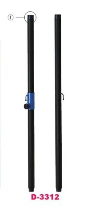 ピックルボール支柱 屋内用 抜差し式