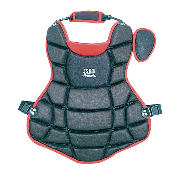 野球 プロテクター 軟式 一般用 キャッチャープロテクター ブラックレッド 防具 JSBB公認 クロスバンドタイプ CPT65BKRD